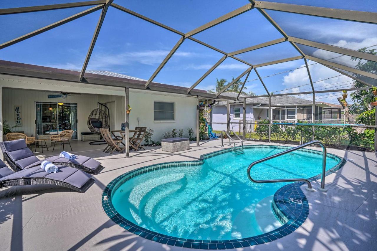 Naples Oasis With Screened Pool, Bike To Beach! Dış mekan fotoğraf
